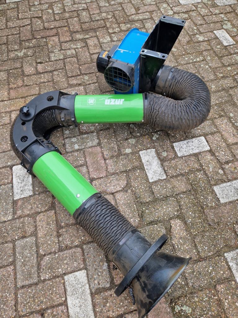 Lasrookafzuiging SAF Azur met afzuigarm, Doe-het-zelf en Verbouw, Ophalen of Verzenden