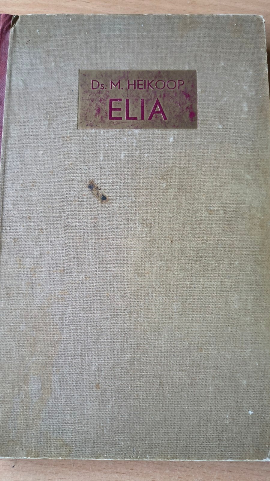 Elia. Ds M Heikoop, Boeken, Gelezen, Christendom | Protestants, Ophalen of Verzenden, Ds M Heikoop