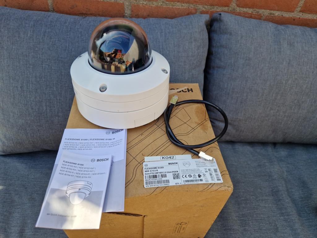 Bosch Flexidome IP Starlight 8000i NDE-8513-RT Camera, Verzenden, Nieuw, Buitencamera