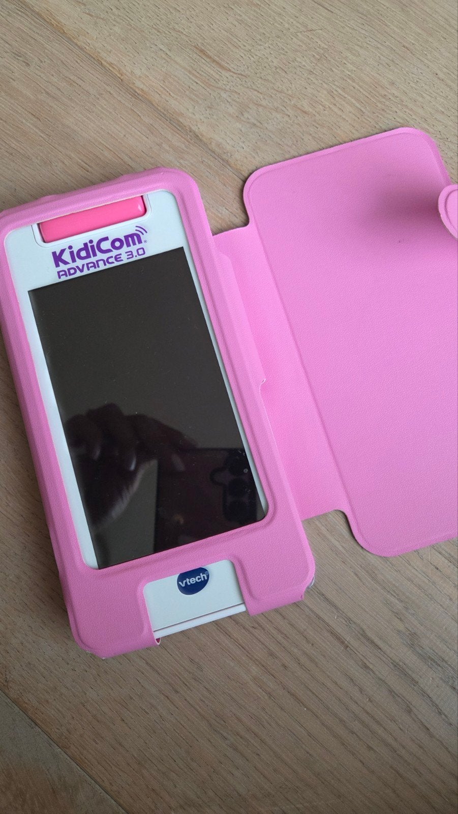 VTech KidiCom Advance 3.0 Roze - Educatieve Smartphone, Ophalen of Verzenden, Zo goed als nieuw, 4 tot 6 jaar