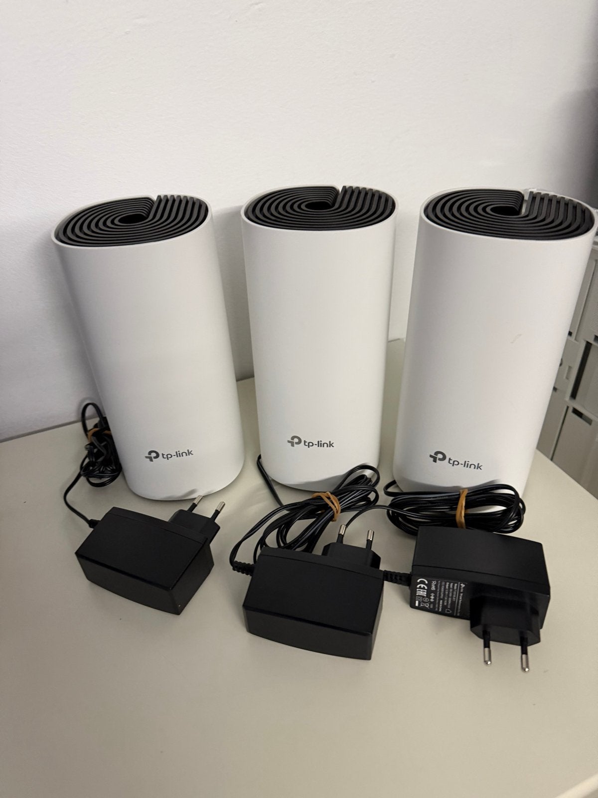 TP-Link Deco M4 Mesh WiFi Systeem (3 stuks), Ophalen of Verzenden, Zo goed als nieuw, Router