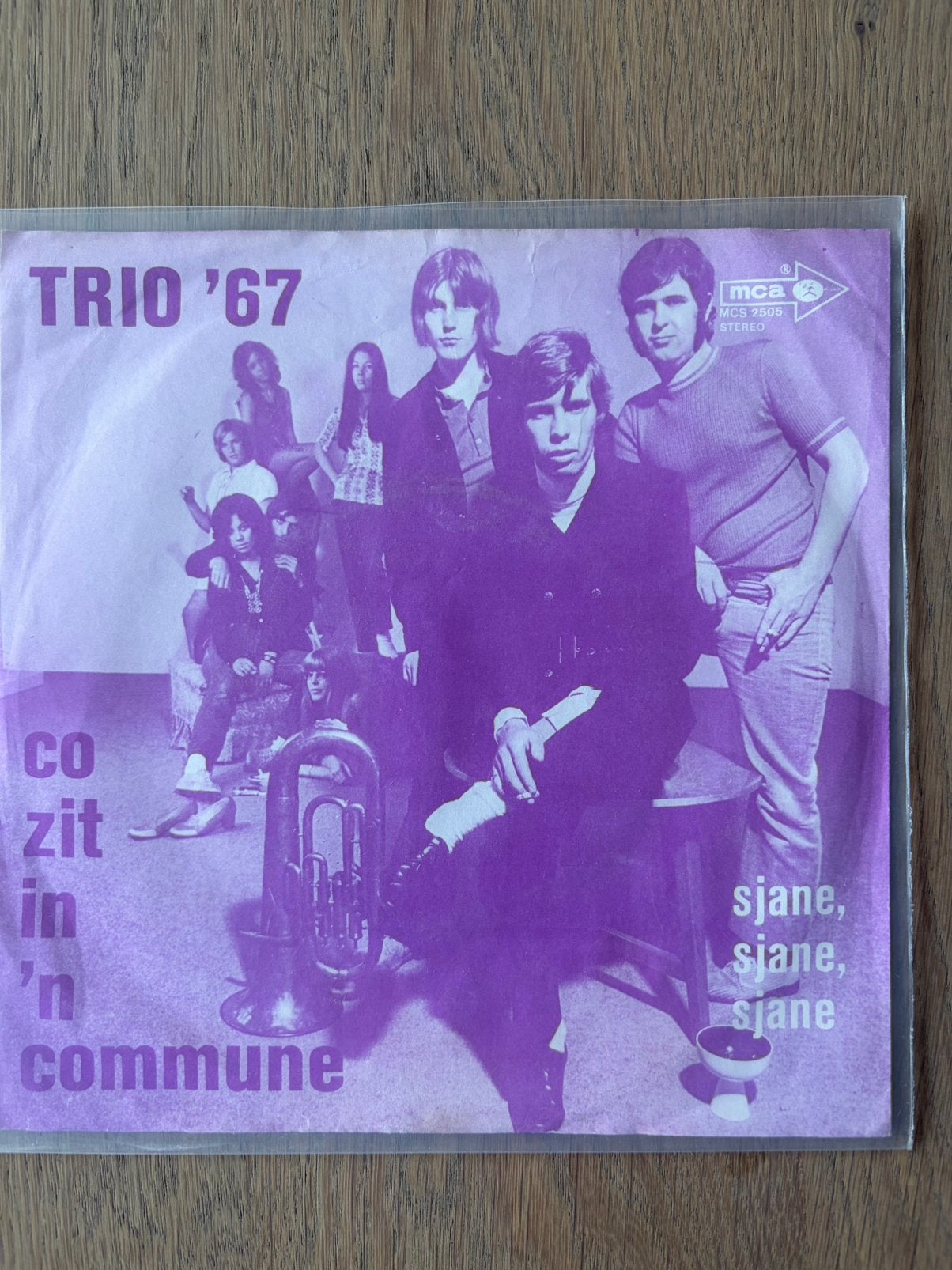 Trio ‘67 -  co zit ‘n commune, Cd's en Dvd's, Ophalen of Verzenden, Gebruikt, Overige formaten, Levenslied of Smartlap
