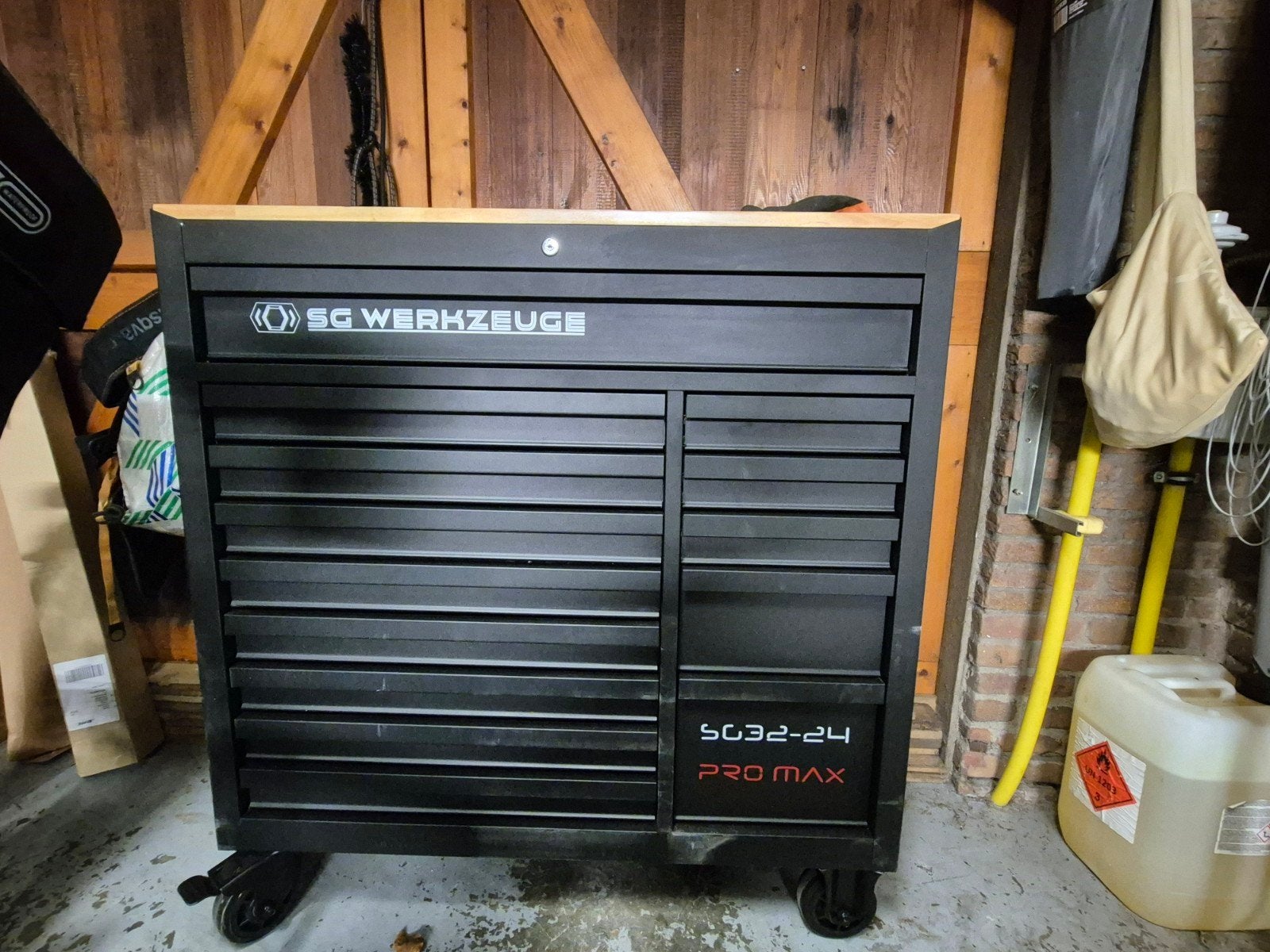 SG Werkzeuge PRO MAX Gereedschapswagen 355-delig, Ophalen, Zo goed als nieuw, Gereedschapsopslag, Overige merken