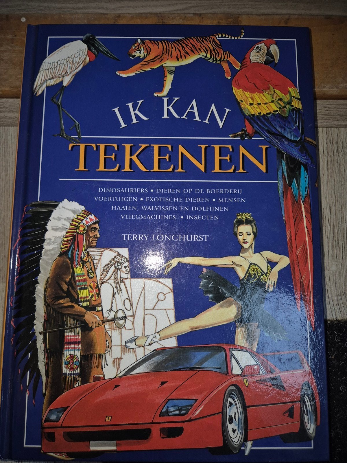 Ik Kan Tekenen - Leer Tekenen met Terry Longhurst, Ophalen of Verzenden, Gebruikt, Boek of Gids