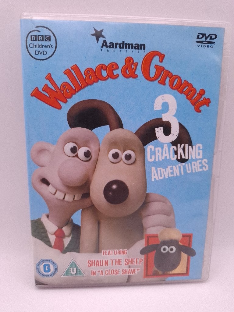 Wallace & Gromit 3 Cracking adventures dvd, Europees, Tekenfilm, Ophalen of Verzenden, Zo goed als nieuw