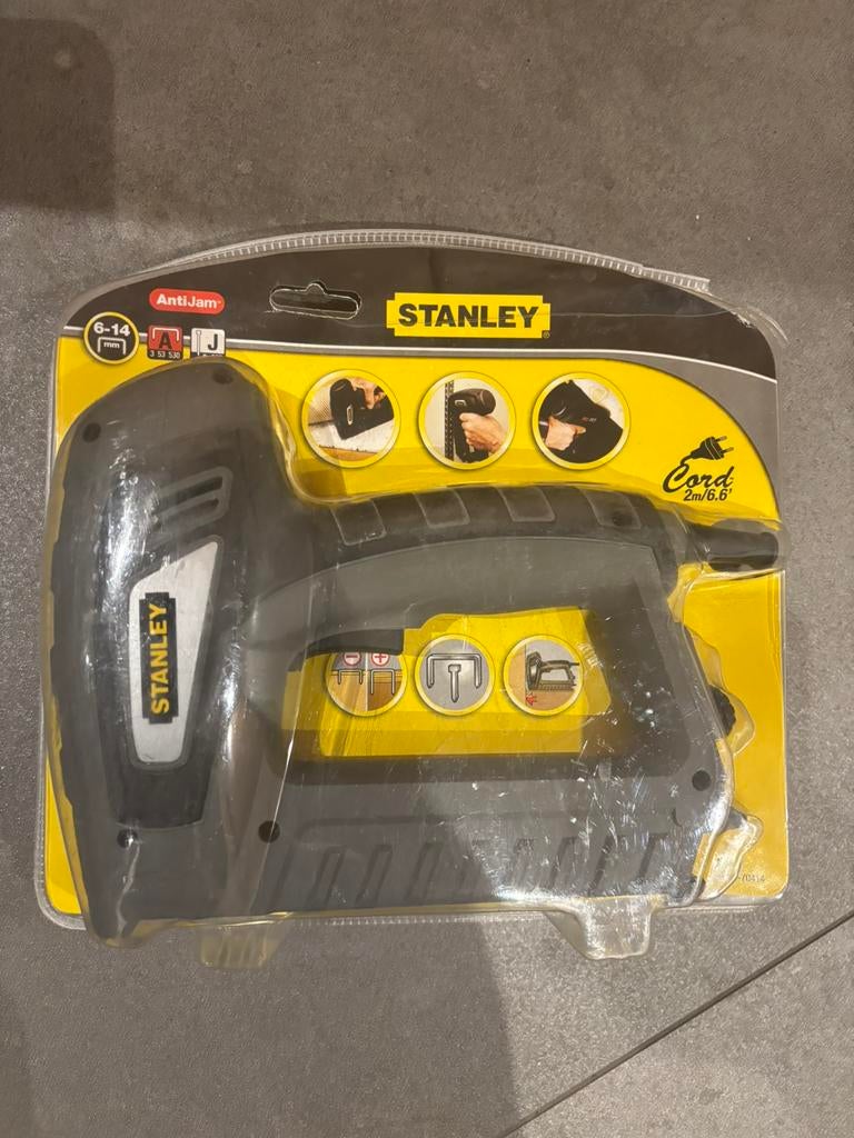 Stanley elektrische tacker, Ophalen of Verzenden, Nieuw