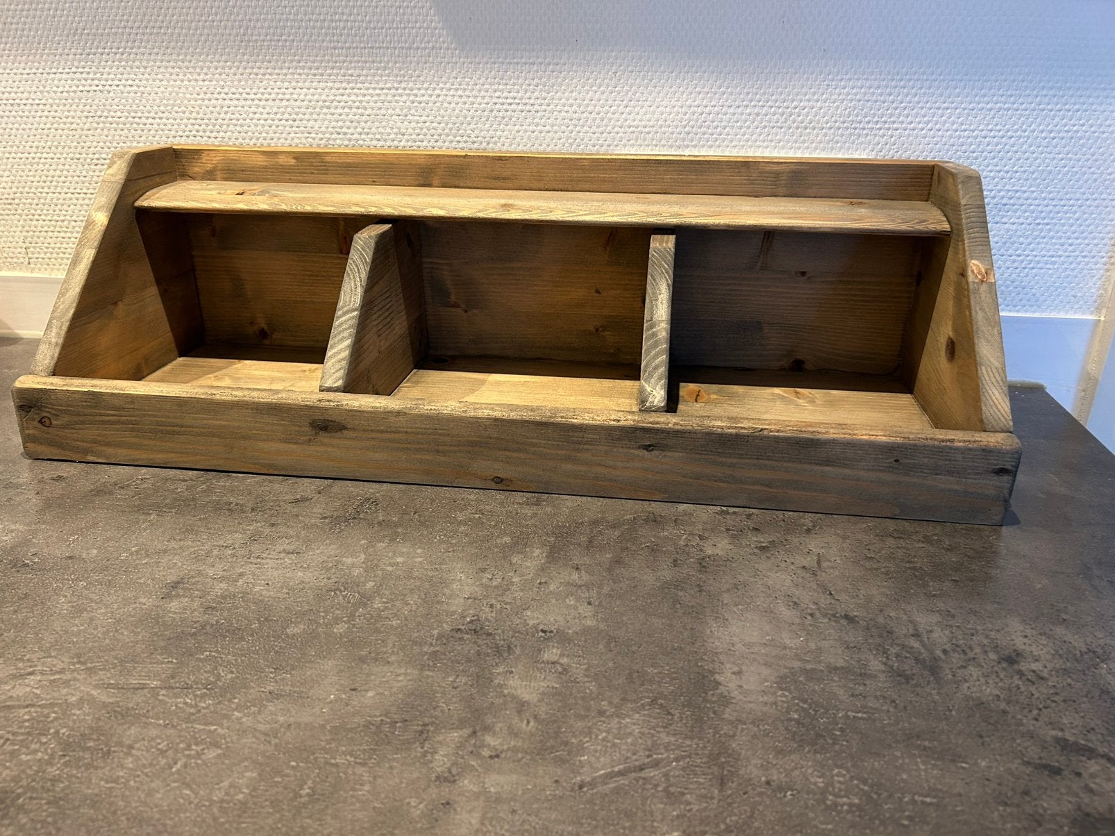 Gruttersbak - nieuw - verouderd grenen - 67 cm, Overige typen, Hout, Nieuw, Ophalen of Verzenden