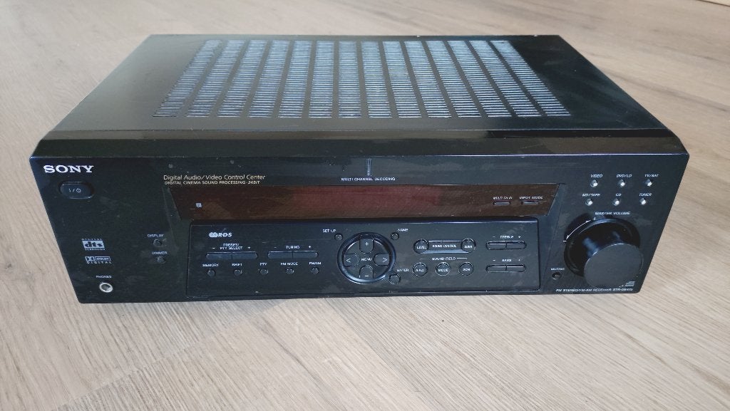 Sony 5.1 home-cinema receiver STR-DE475, Ophalen, Gebruikt, 60 tot 120 watt, Sony