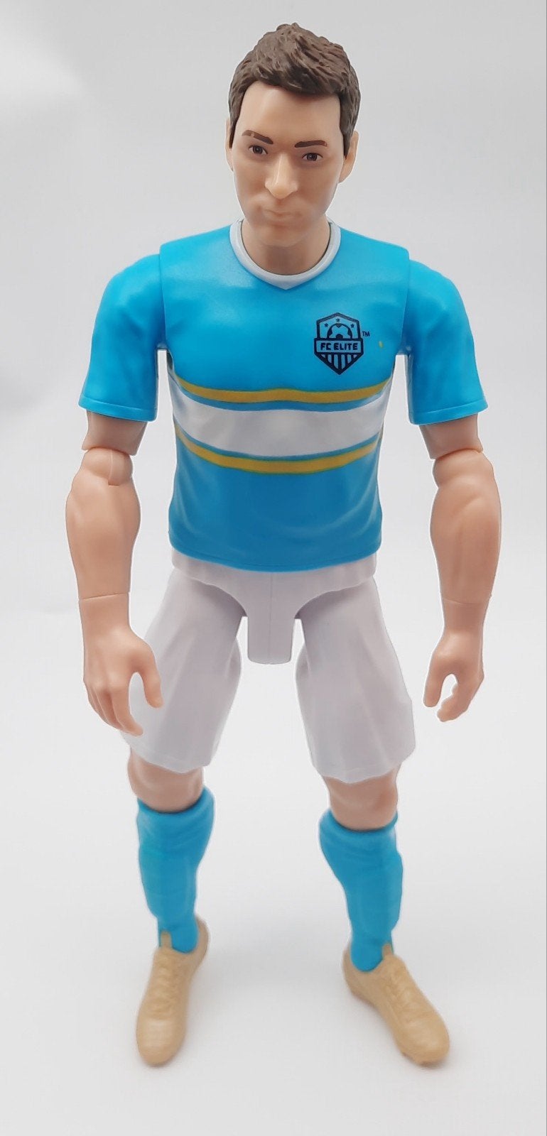 Lionel Messi F.C. Elite pop ca. 30cm hoog Mattel 2016, Ophalen of Verzenden, Gebruikt, Buitenlandse clubs, Beeldje of Poppetje