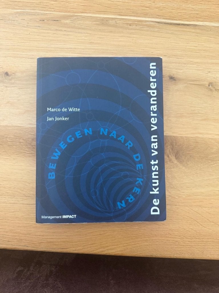 De kunst van veranderen – 1e druk, Boeken, Ophalen of Verzenden, Beta, Zo goed als nieuw, HBO