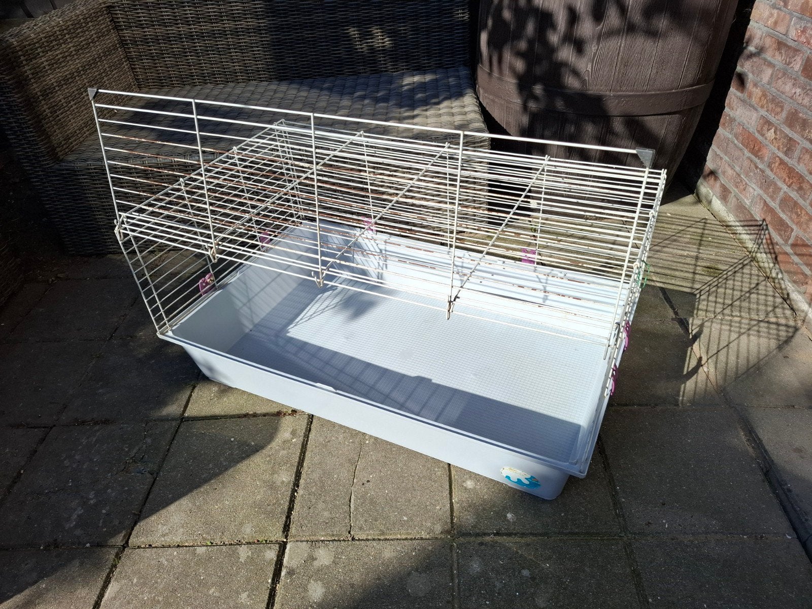 Hok bxlxh 95  57 x 45cm – ideaal voor cavia, kuiken of klei, Kooi, Gebruikt, 75 tot 110 cm, Ophalen