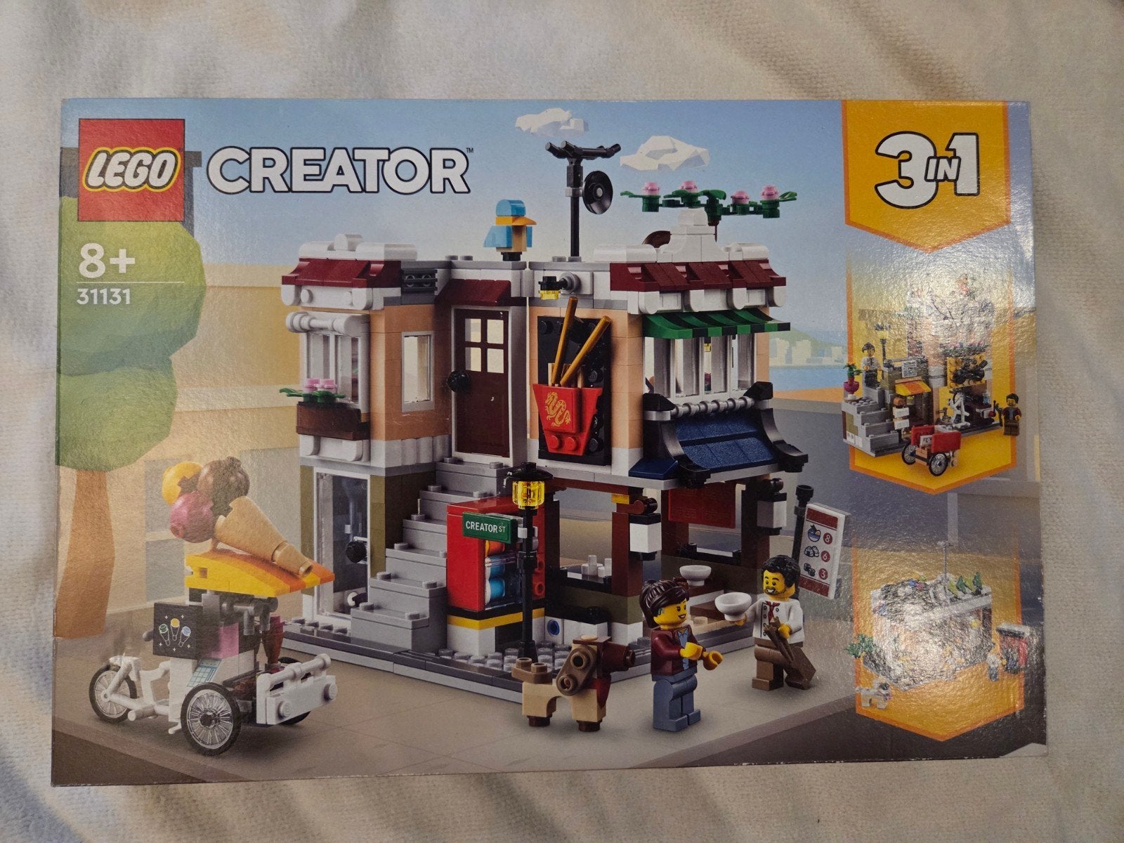 LEGO Creator 31131 Hoofdstraat - Gebruikt, compleet met doos, Compleet, Gebruikt, Lego, Ophalen of Verzenden