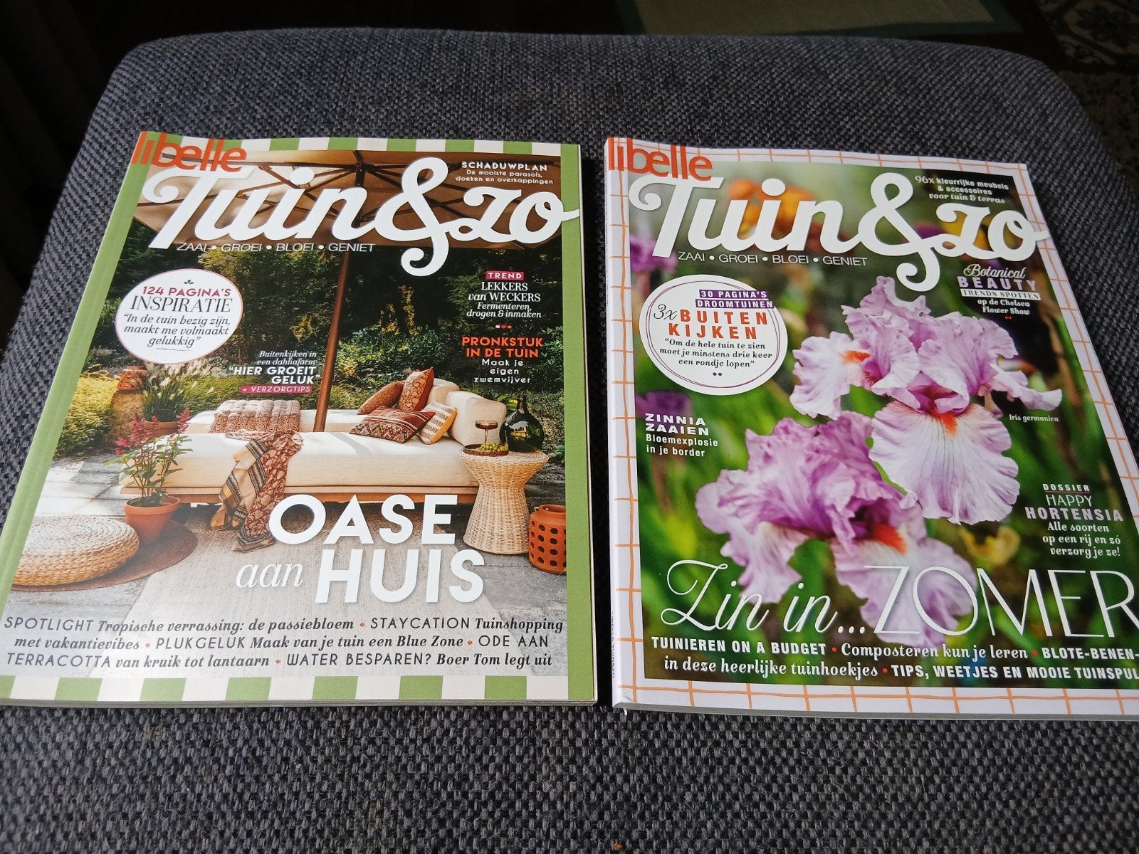 Libelle Tuin & Zo tijdschriften - 2 edities, Ophalen of Verzenden, Zo goed als nieuw, Overige typen