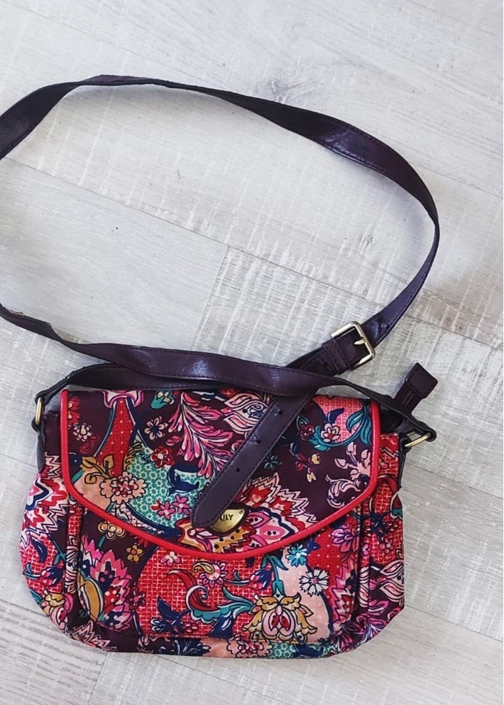 Oilily Schoudertasje met Bloemenprint, Sieraden, Tassen en Uiterlijk, Tassen | Damestassen, Ophalen of Verzenden, Zo goed als nieuw