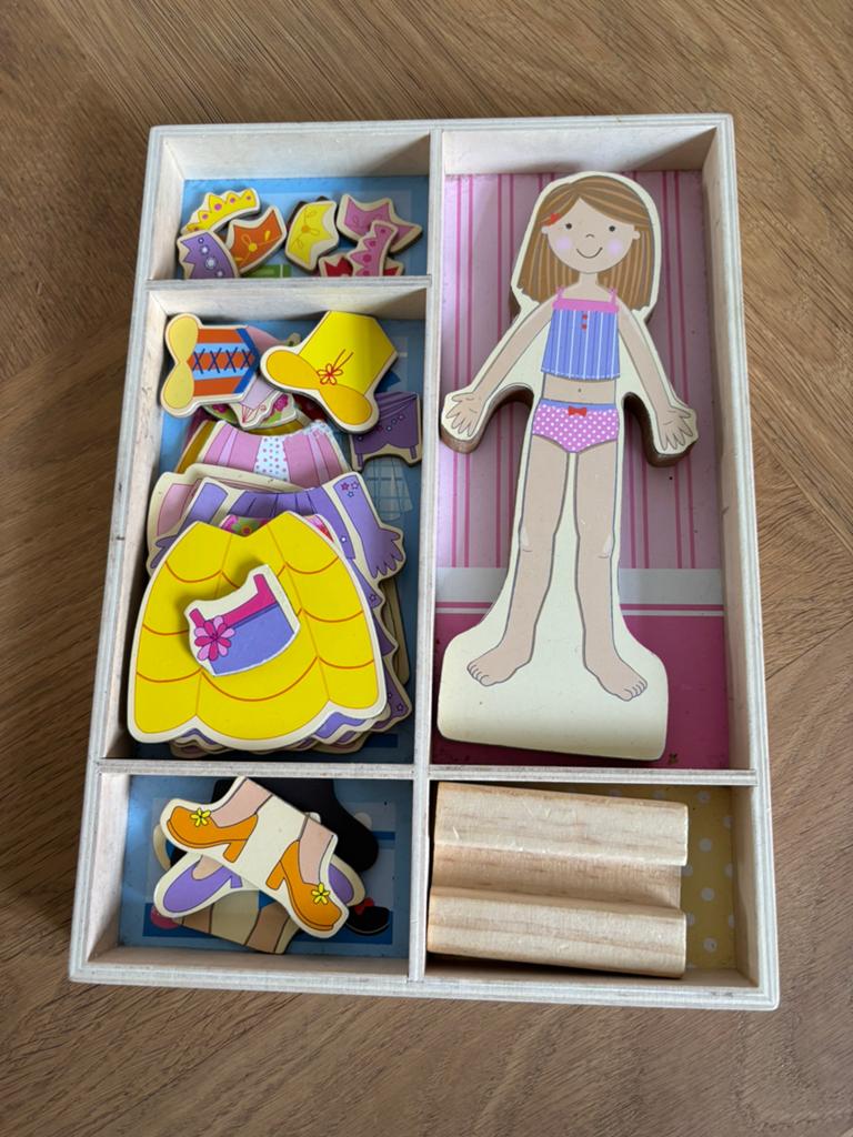 Aankleedpuzzel, Ophalen of Verzenden, Zo goed als nieuw