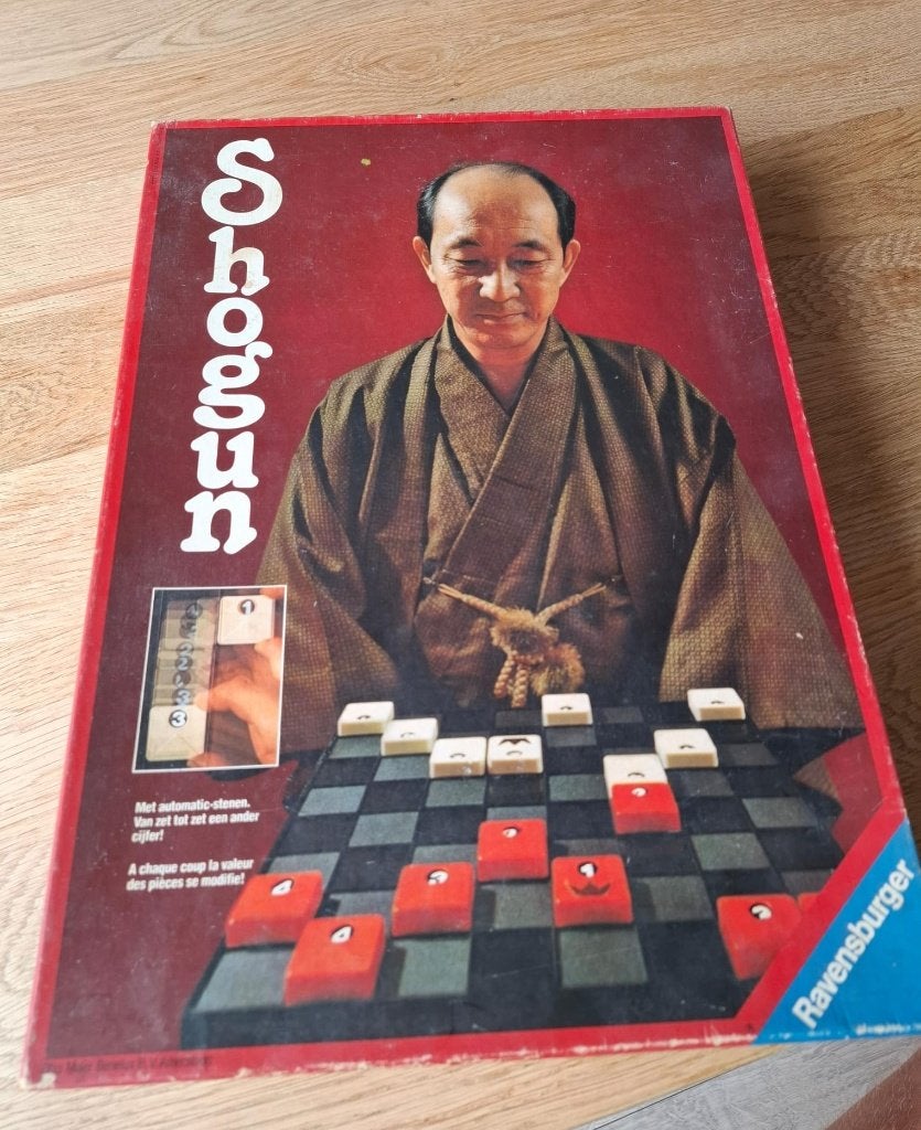 Shogun Bordspel Ravensburger (Vintage 1979), Hobby en Vrije tijd, Gezelschapsspellen | Bordspellen, Een of twee spelers, Ophalen of Verzenden