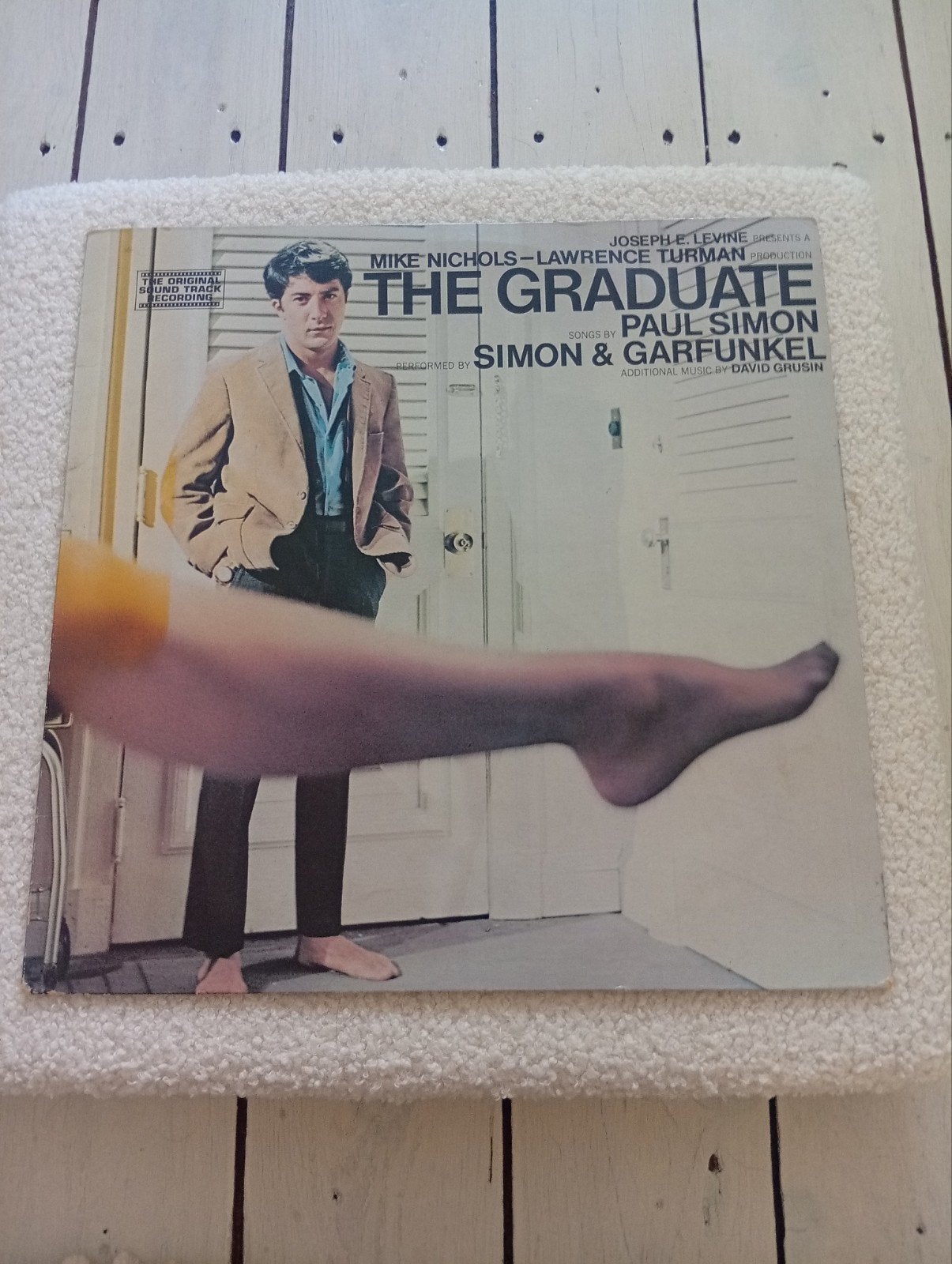 The Graduate Soundtrack LP - Simon & Garfunkel, Cd's en Dvd's, LP, Gebruikt, Originele persing, Ophalen of Verzenden