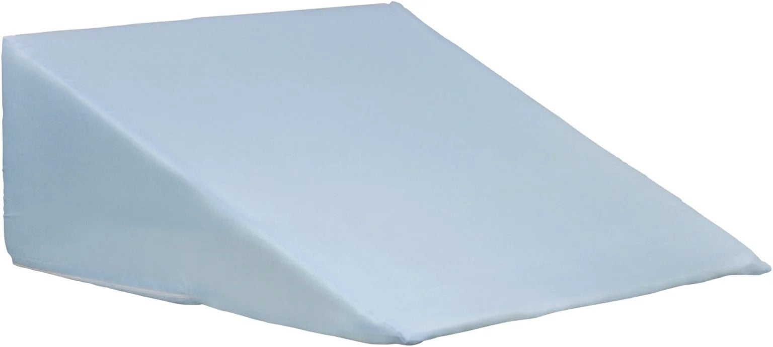 Comfortabel bedwigkussen - ideaal voor reflux of lezen, Huis en Inrichting, Schuim, Eenpersoons, Blauw, Ophalen of Verzenden