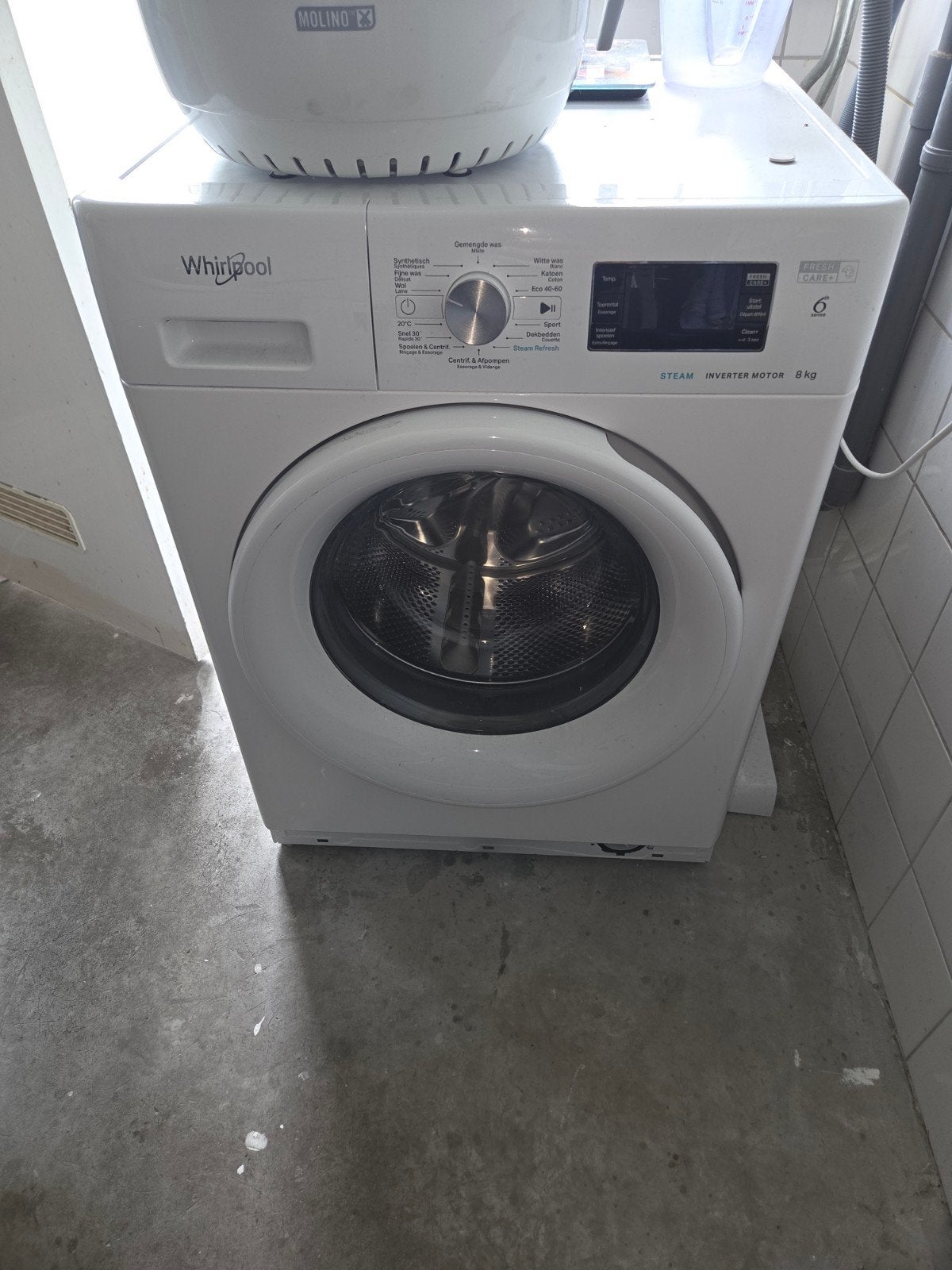 Goed werkende Whirlpool wasmachine 8kg, Ophalen of Verzenden