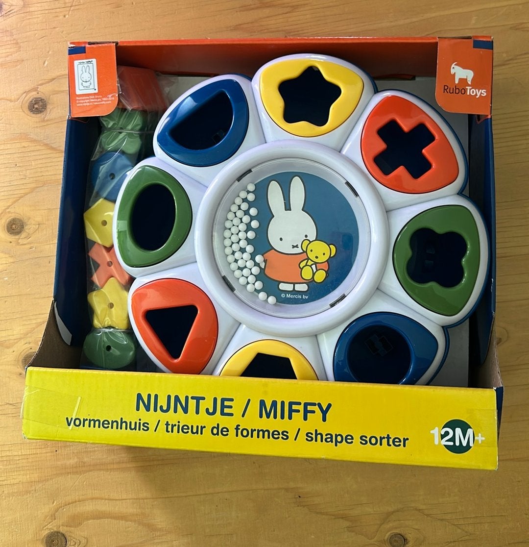 Nijntje Vormenhuis / Shape Sorter - Zo goed als nieuw, Ophalen of Verzenden, Nieuw, Overige typen