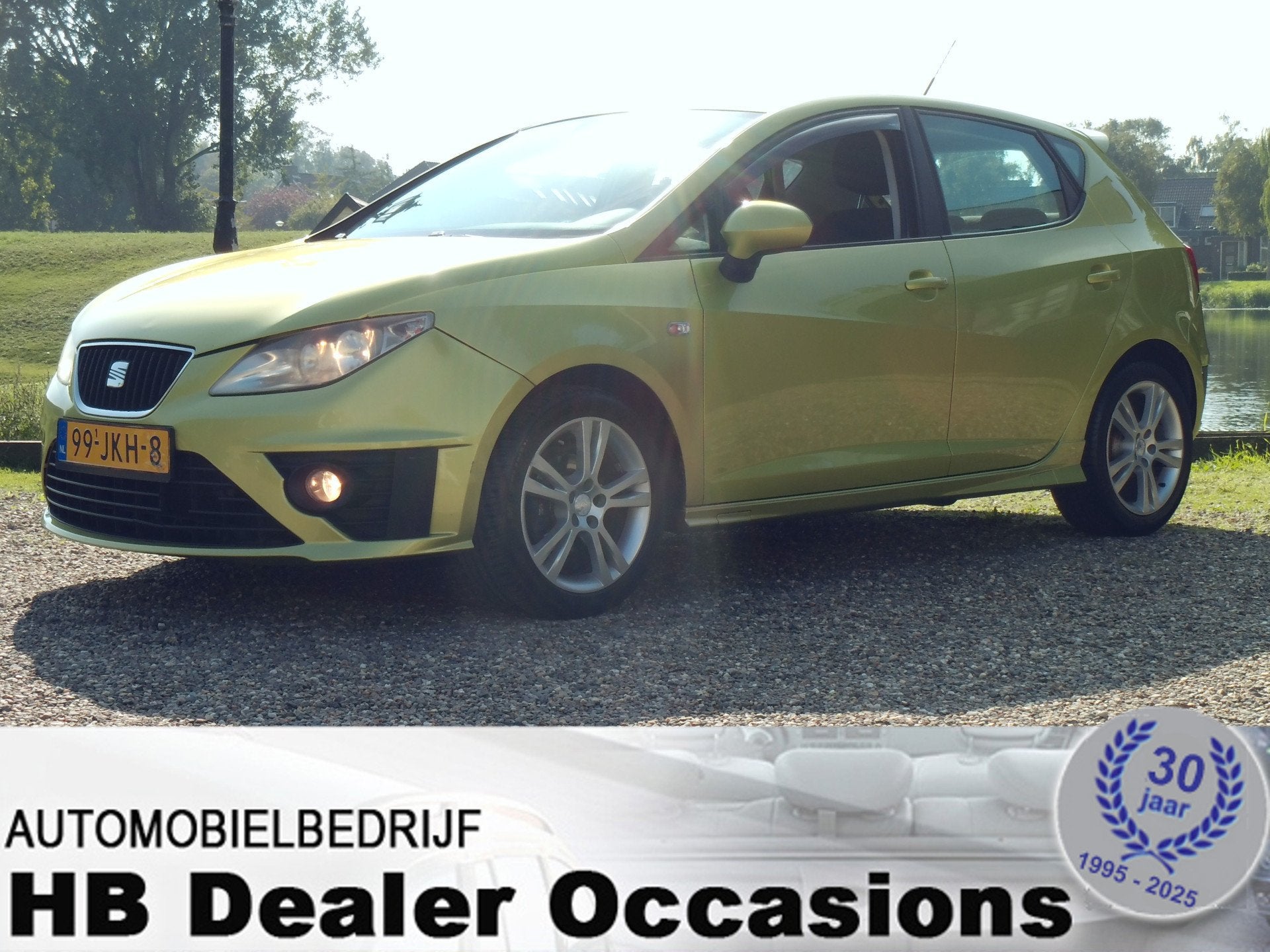 SEAT Ibiza 1.4 Style - Airco (bj 2009), Auto's, Voorwielaandrijving, 4 cilinders, Ibiza, Bedrijf
