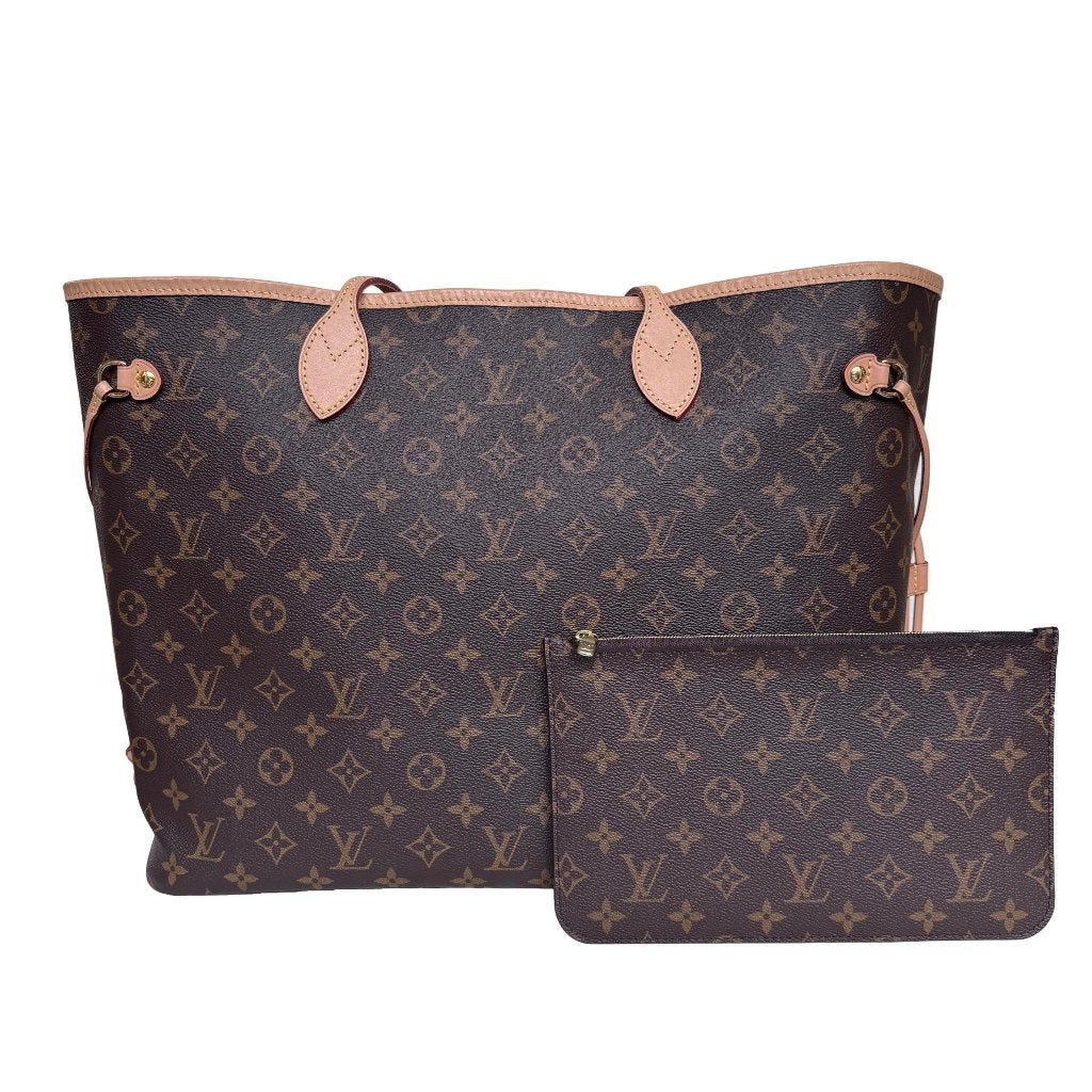 Louis Vuitton Neverfull GM monogram tas LV schoudertas MM, Verzenden, Zo goed als nieuw, Bruin, Schoudertasje