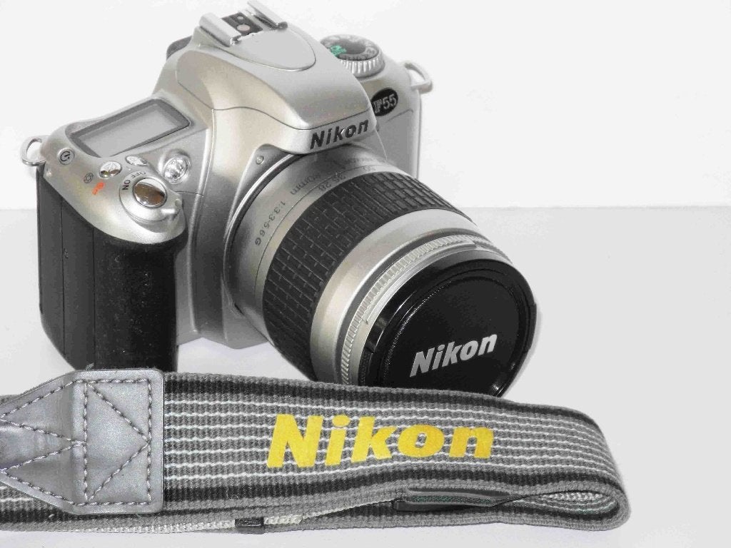 Nikon F55 met 28-80 3.3/5.6G zoom, Ophalen of Verzenden, Gebruikt, Spiegelreflex, Nikon