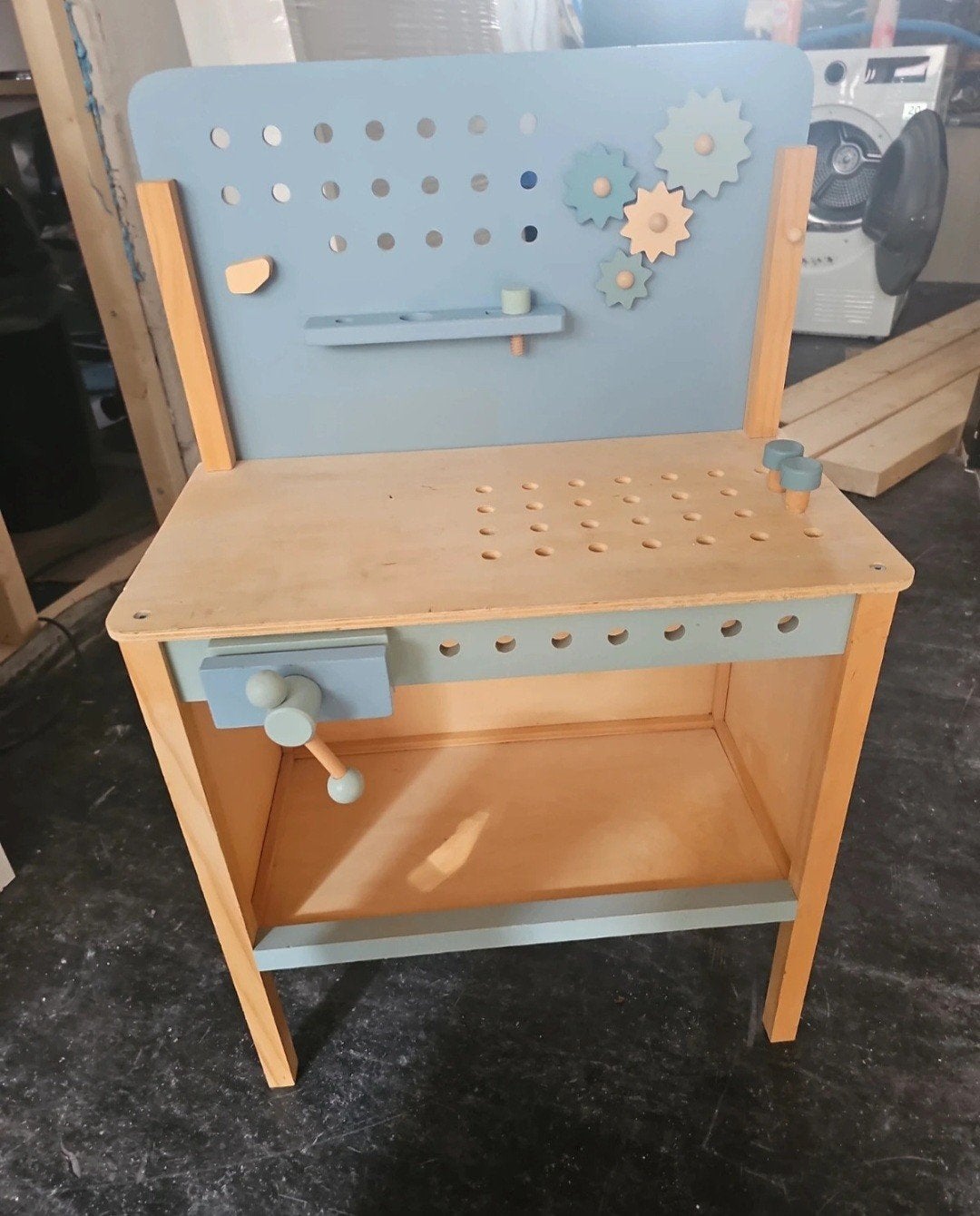 little dutch houten werkbank, Kinderen en Baby's, Ophalen of Verzenden, Gebruikt