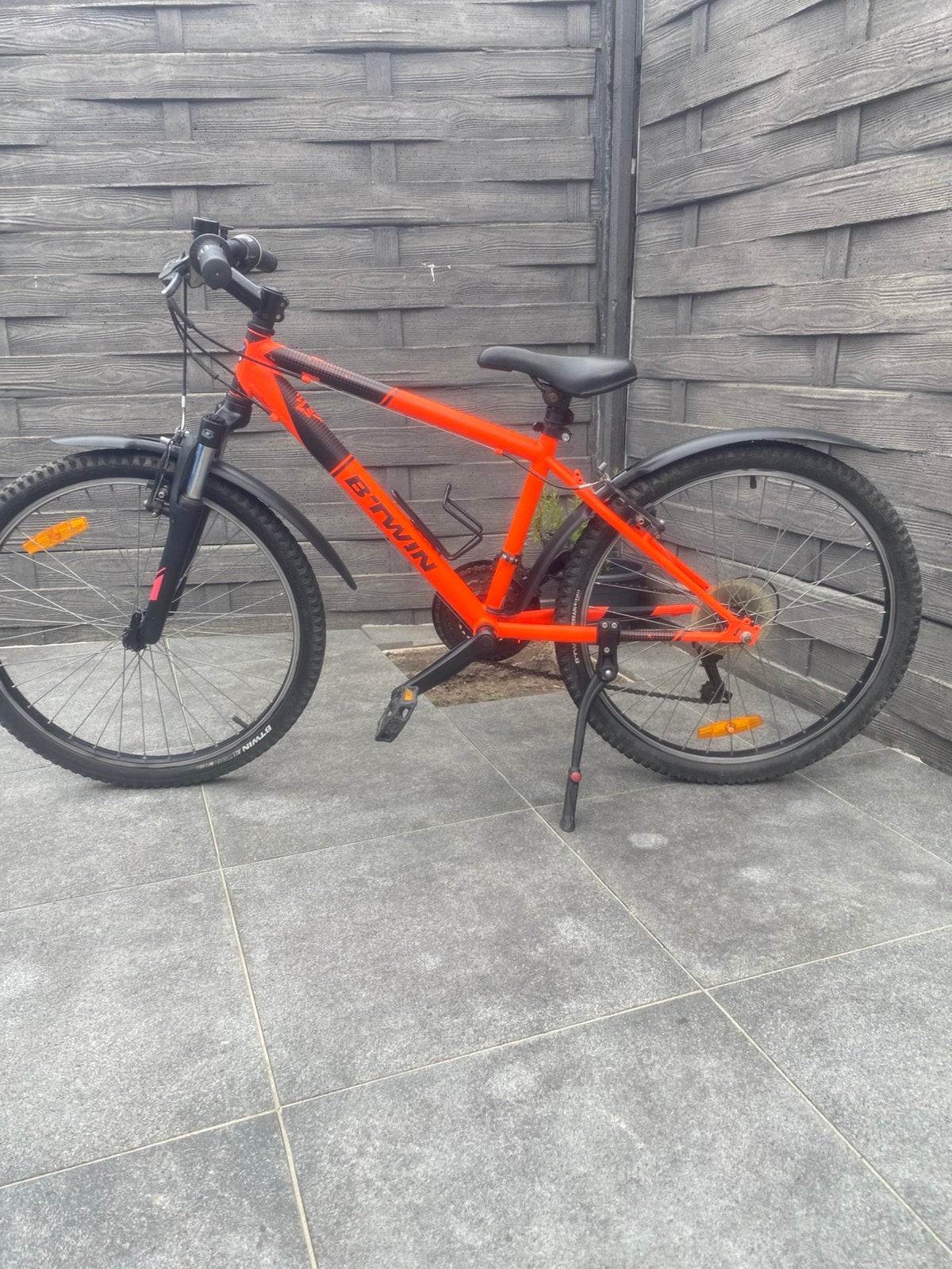 B-Twin Rockrider 500.  24 inch jongensfiets, Ophalen, Gebruikt, 24 inch, Versnellingen