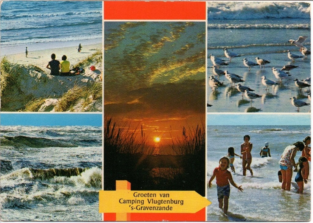 's-Gravenzande  Groeten van camping Vlugtenburg, Ophalen of Verzenden, 1980 tot heden, Gelopen, Zuid-Holland