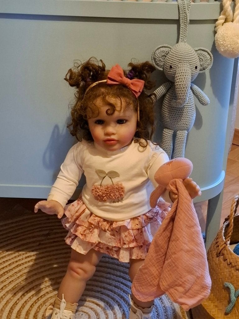 reborn toddler, Ophalen of Verzenden, Zo goed als nieuw, Pop, Levensecht of Reborn