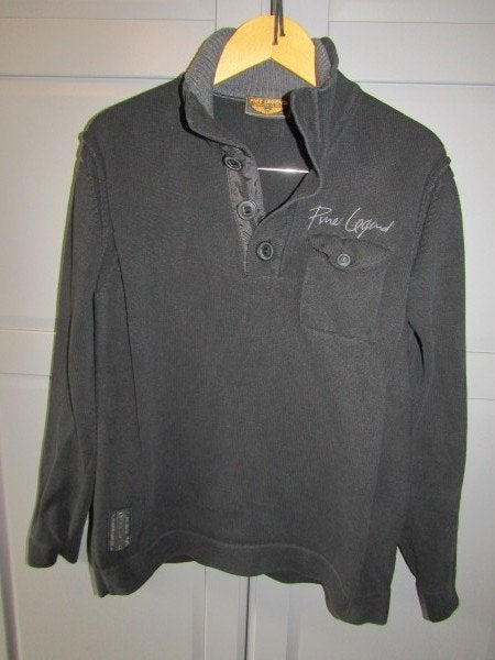 G903 Pall Mall mt L trui zwart gebreid, Kleding | Heren, Truien en Vesten, Maat 52/54 (L), Verzenden, Zwart, Pall Mall