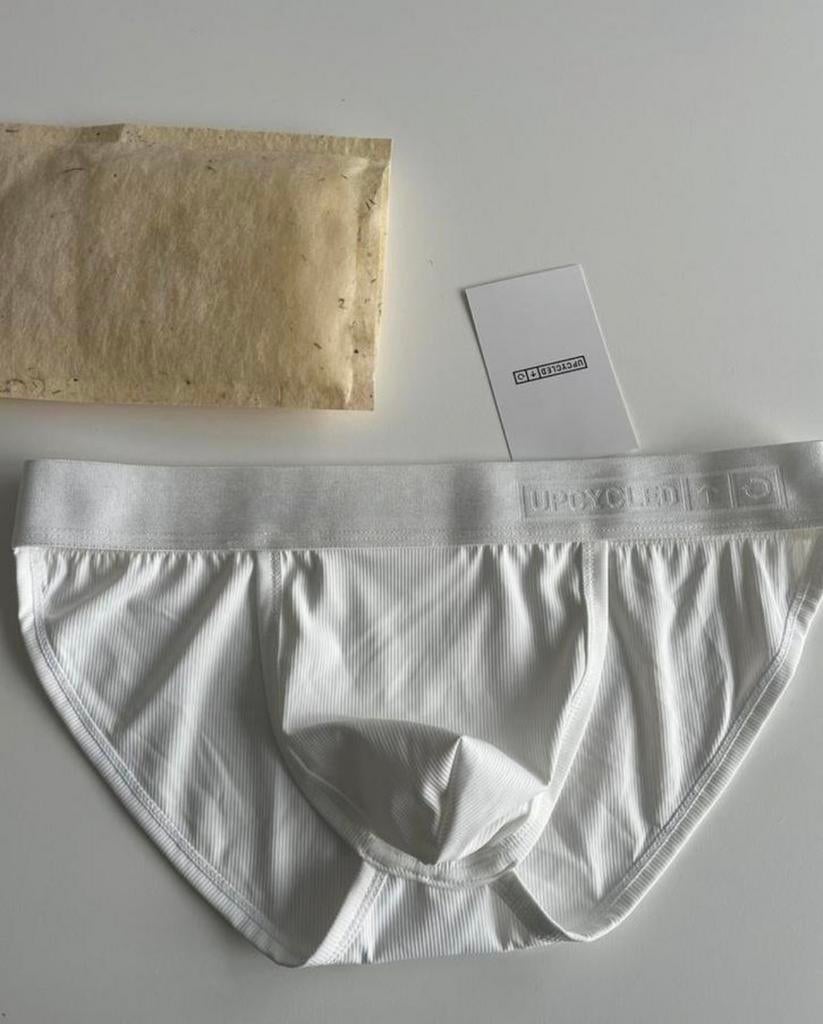 Tanga Nylon Heren Sport Slip, Verzenden, Wit, Slip