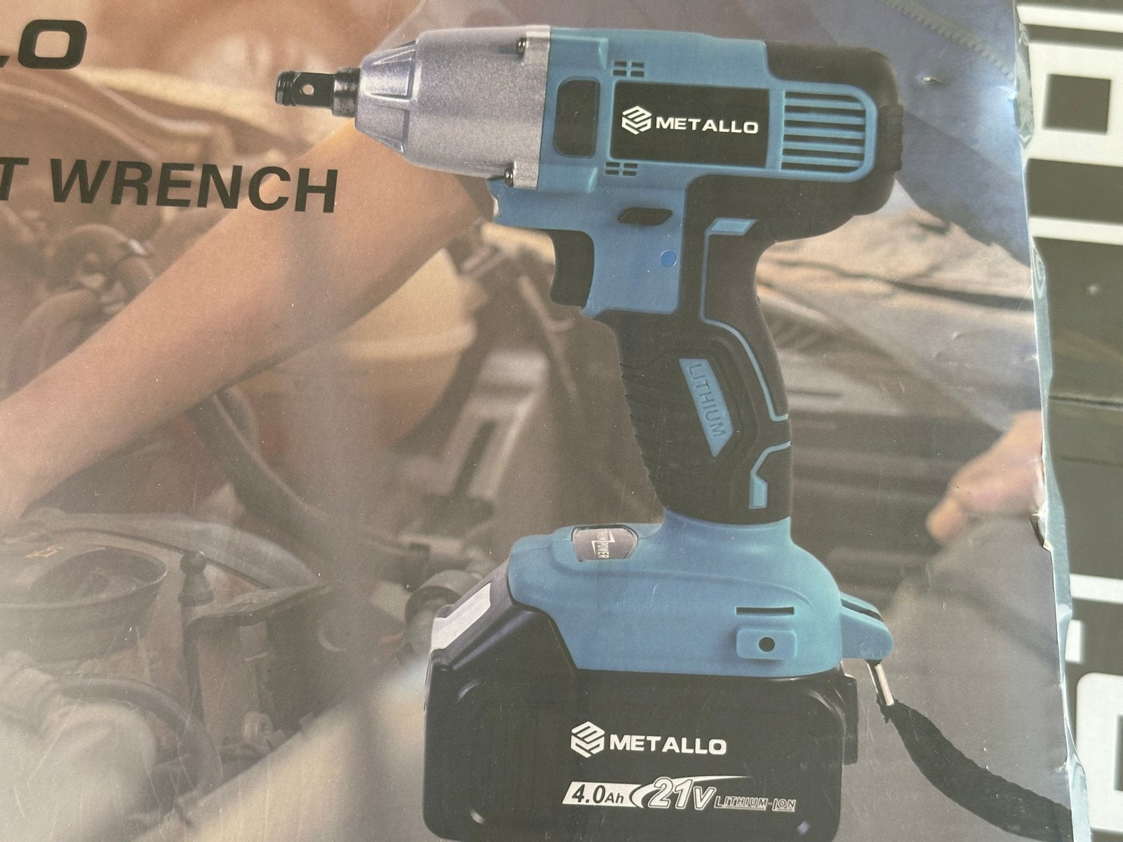 Metallo Accu Slagmoersleutel 21V - Krachtige Gereedschap, Doe-het-zelf en Verbouw, Gereedschap | Handgereedschap, Ophalen, Nieuw