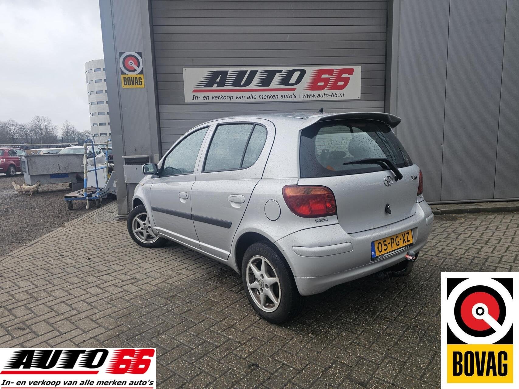 Toyota Yaris 1.3 VVT-i Sol 100% onderhouden, Voorwielaandrijving, 1299 cc, Stof, Gebruikt