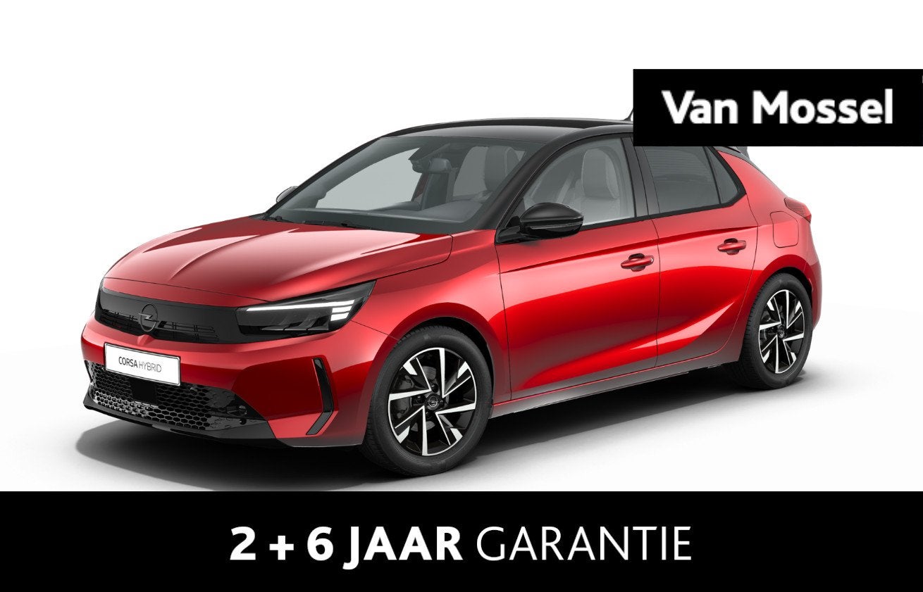 Opel Corsa 1.2 Turbo Hybrid Yes | NU TE BESTELLEN | Tot 8 JA, Auto's, Opel, Stof, Euro 6, 1199 cc, Bedrijf