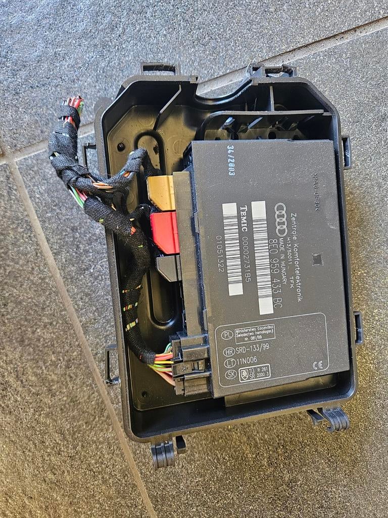 Audi A4 B6 Comfortmodule 8E0 959 433BC, Ophalen of Verzenden, Gebruikt, Audi