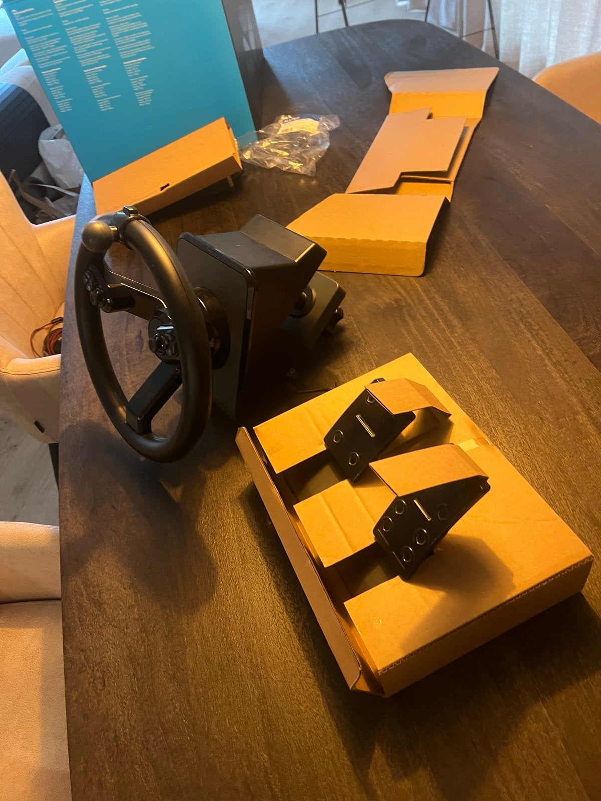 Farming Simulator Stuur met Pedalen - Zo goed als nieuw, Spelcomputers en Games, Ophalen, Zo goed als nieuw, PC, Racestuur