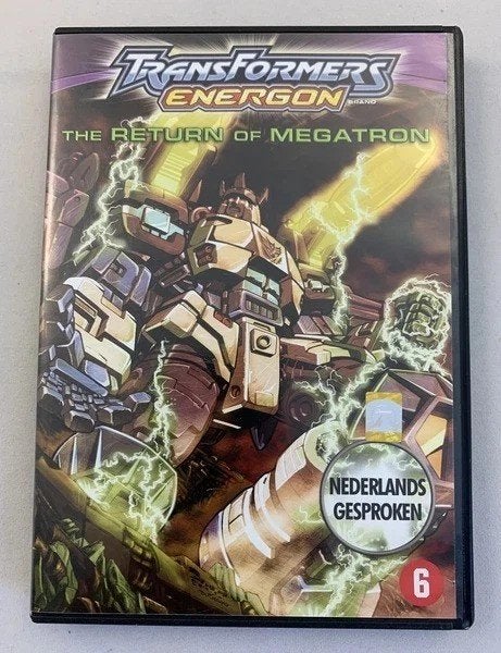 Transformers Energon The Return Of Megatron DVD 2004 Anime