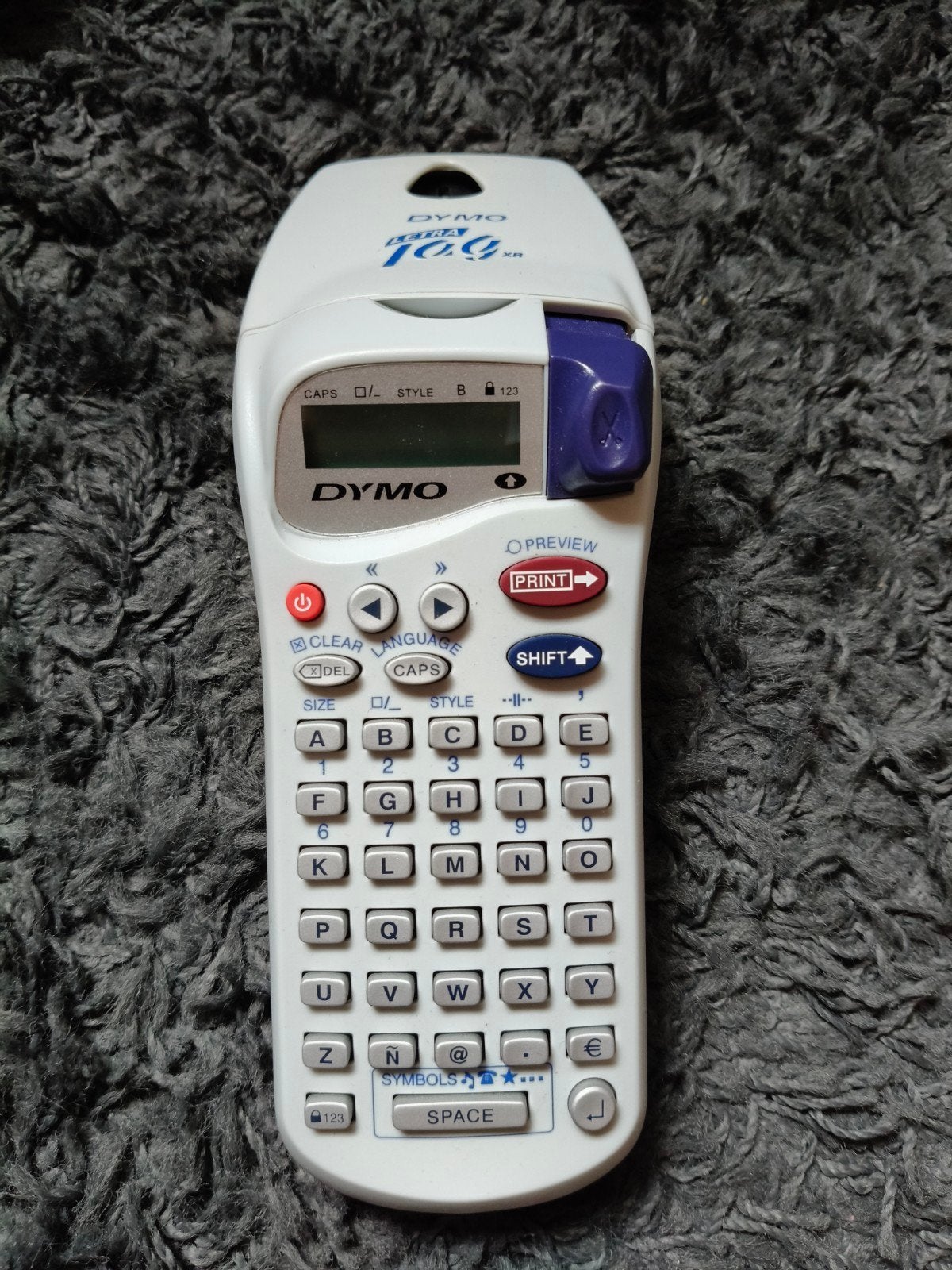 Dymo LetraTag XR Labelprinter met extra tape, Computers en Software, Labelprinters, Qwerty, Dymo, Ophalen of Verzenden, Zo goed als nieuw