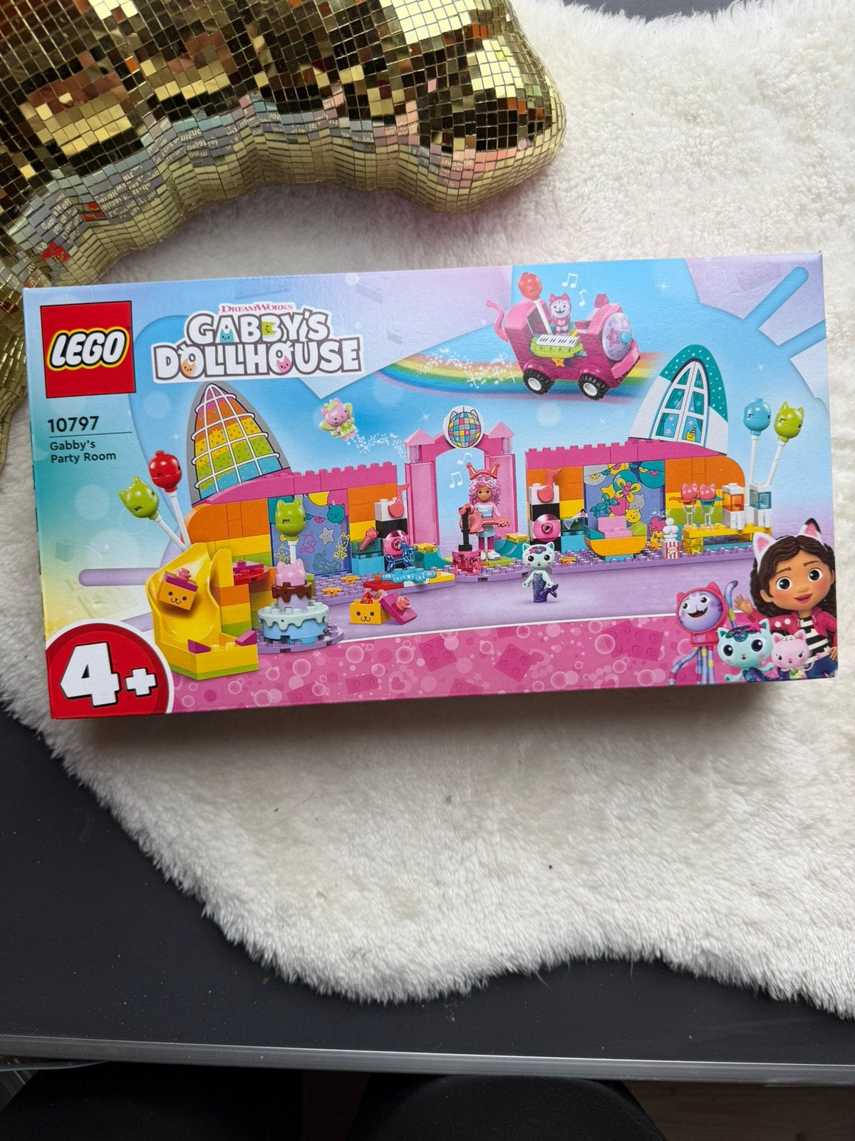LEGO Gabby's Poppenhuis, Gabby's feestkamer | 10797, Kinderen en Baby's, Speelgoed | Duplo en Lego, Overige thema's, Lego, Nieuw