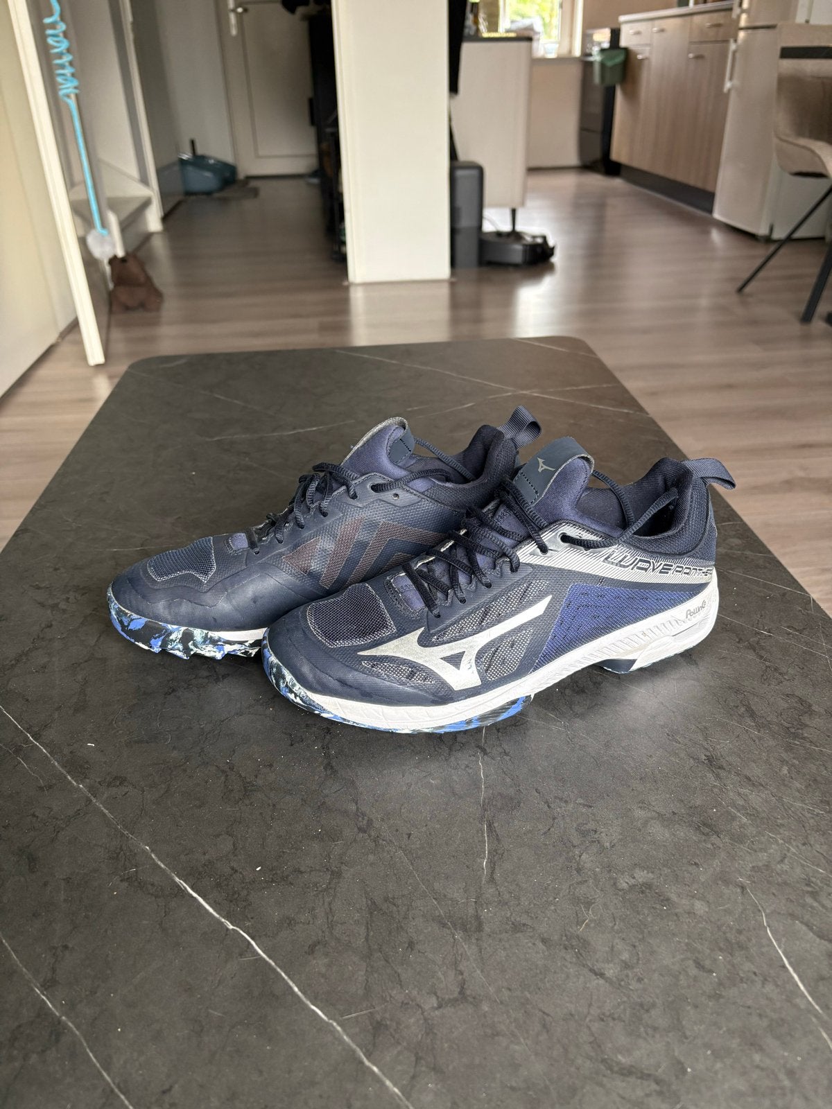 Mizuno Wave Panthera Hockey/korfbal schoenen Maat 42 unisex, Ophalen, Zo goed als nieuw, Schoenen