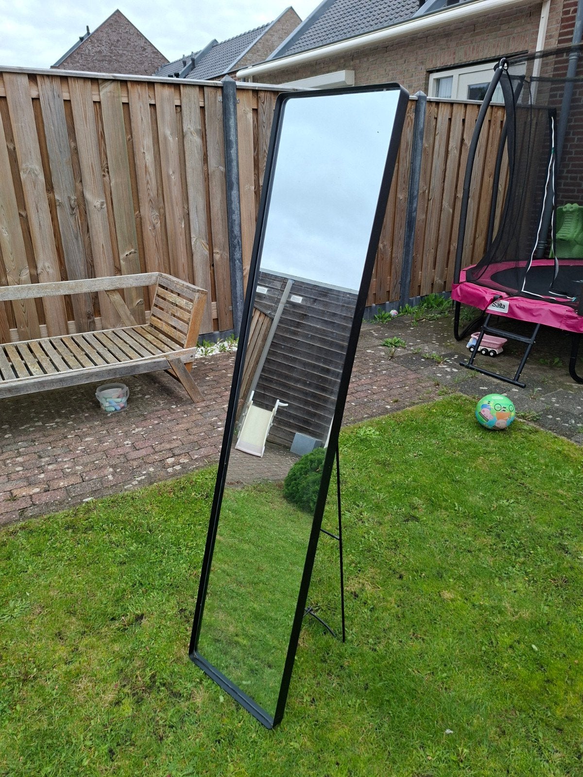 Spiegel staand Xenos afmeting 35160cm (nieuwprijs was €60), Ophalen, Minder dan 50 cm, Zo goed als nieuw, 150 tot 200 cm