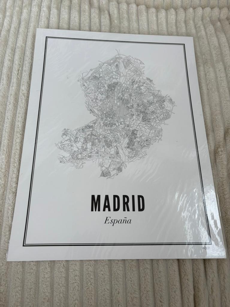 Wijck Madrid, Ophalen of Verzenden, Nieuw, Foto of Poster, Minder dan 50 cm