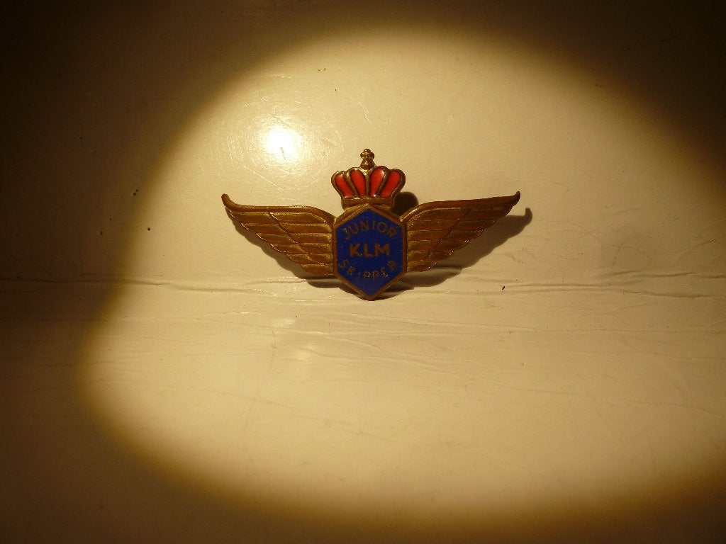 JUNIOR K.L.M. SPELDJE   Origineel, Ophalen of Verzenden, Zo goed als nieuw, Merk, Speldje of Pin
