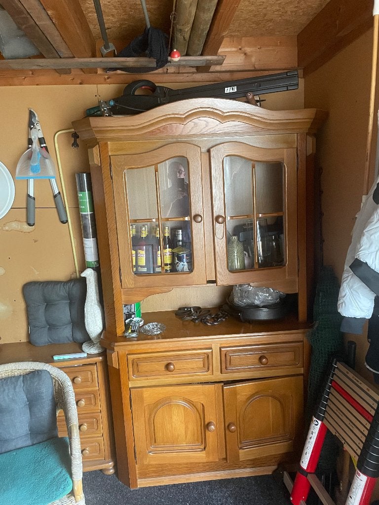 Kast, Met lade(s), Eikenhout, Ophalen of Verzenden, Zo goed als nieuw