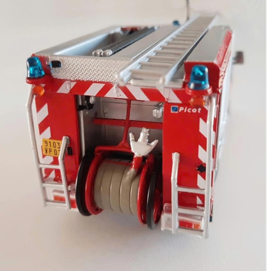 Citroen Jumper PI Picot brandweer schaal 1/43 # 7, Hobby en Vrije tijd, Modelauto's | 1:43, Verzenden, Nieuw, Bus of Vrachtwagen