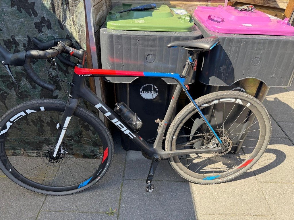 Gravelbike cube, 28 inch, Carbon, 10 tot 15 versnellingen, Heren