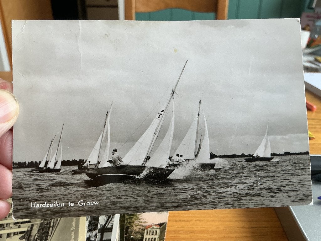 Grouw, Verzenden, 1960 tot 1980, Gelopen, Friesland