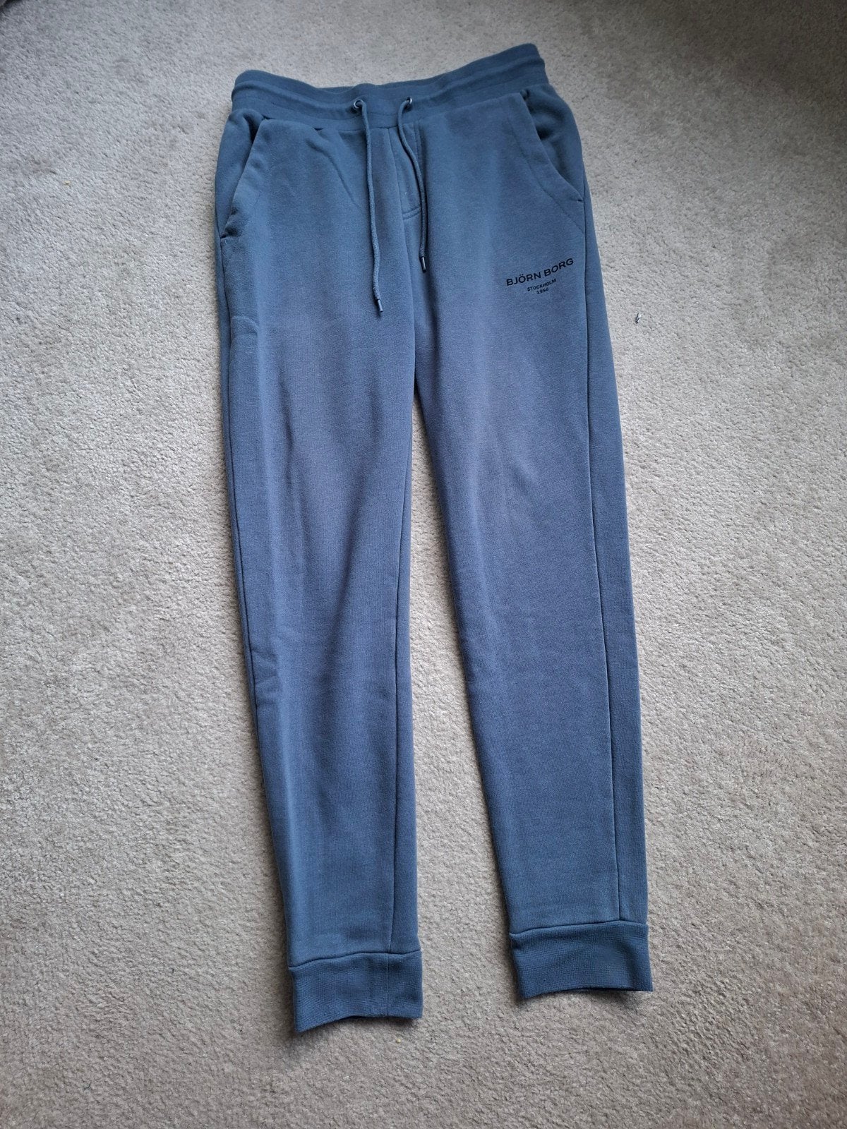 Björn Borg joggingbroek - Maat S, Blauw, Ophalen of Verzenden, Björn Borg, Gedragen
